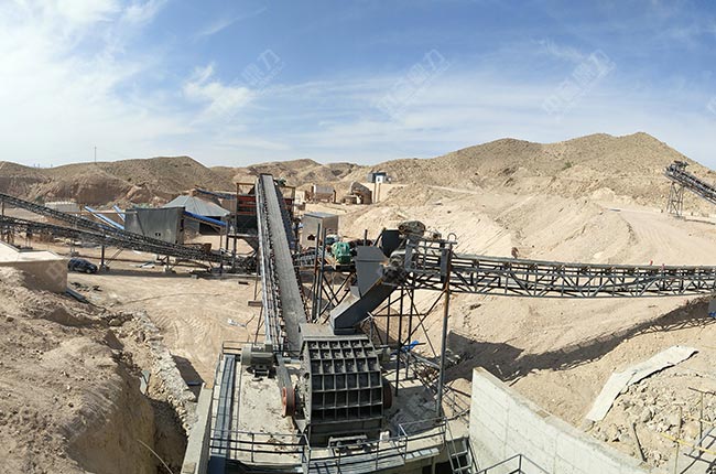 內蒙年產50萬噸石子生產線