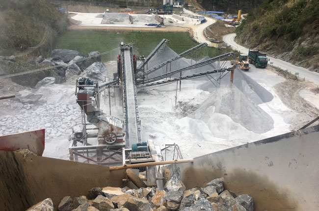 廣西南寧年產50萬噸石料生產線