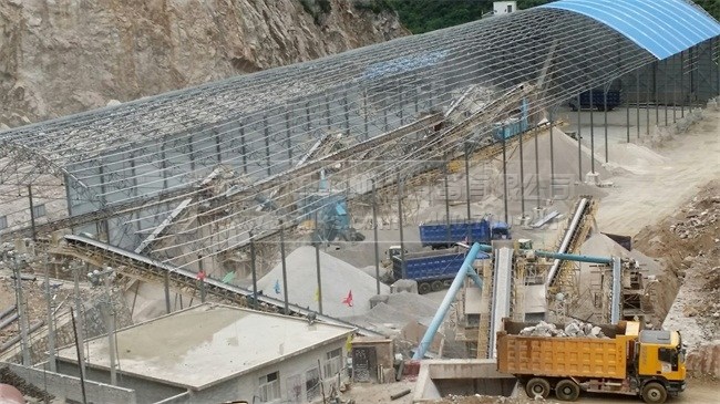 時(shí)產(chǎn)800噸生產(chǎn)線近景