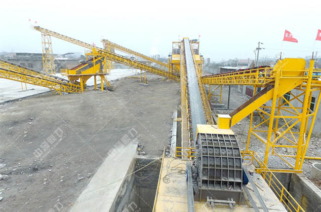 單段錘式破碎機(jī)生產(chǎn)線