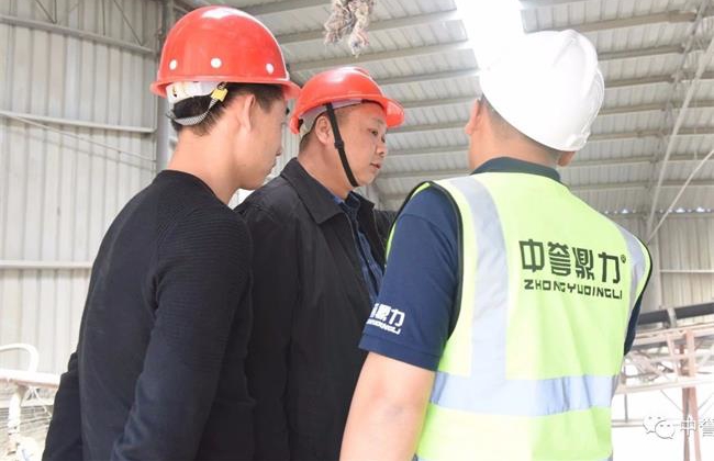 川東環(huán)保公司陳總介紹設備情況